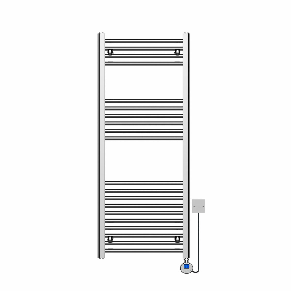 Electric Straight Towel Rail 500 x 1000mm 150W Thermostatic