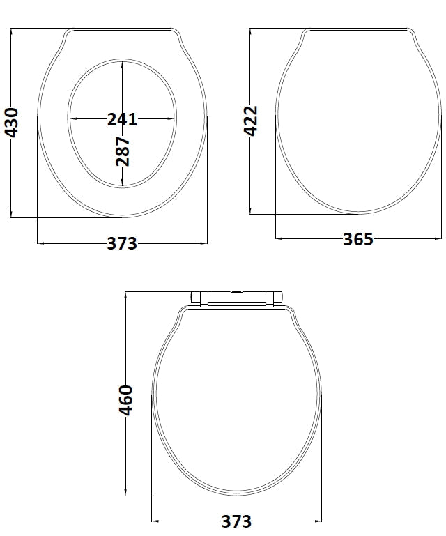 Chancery Ryther Toilet Seat