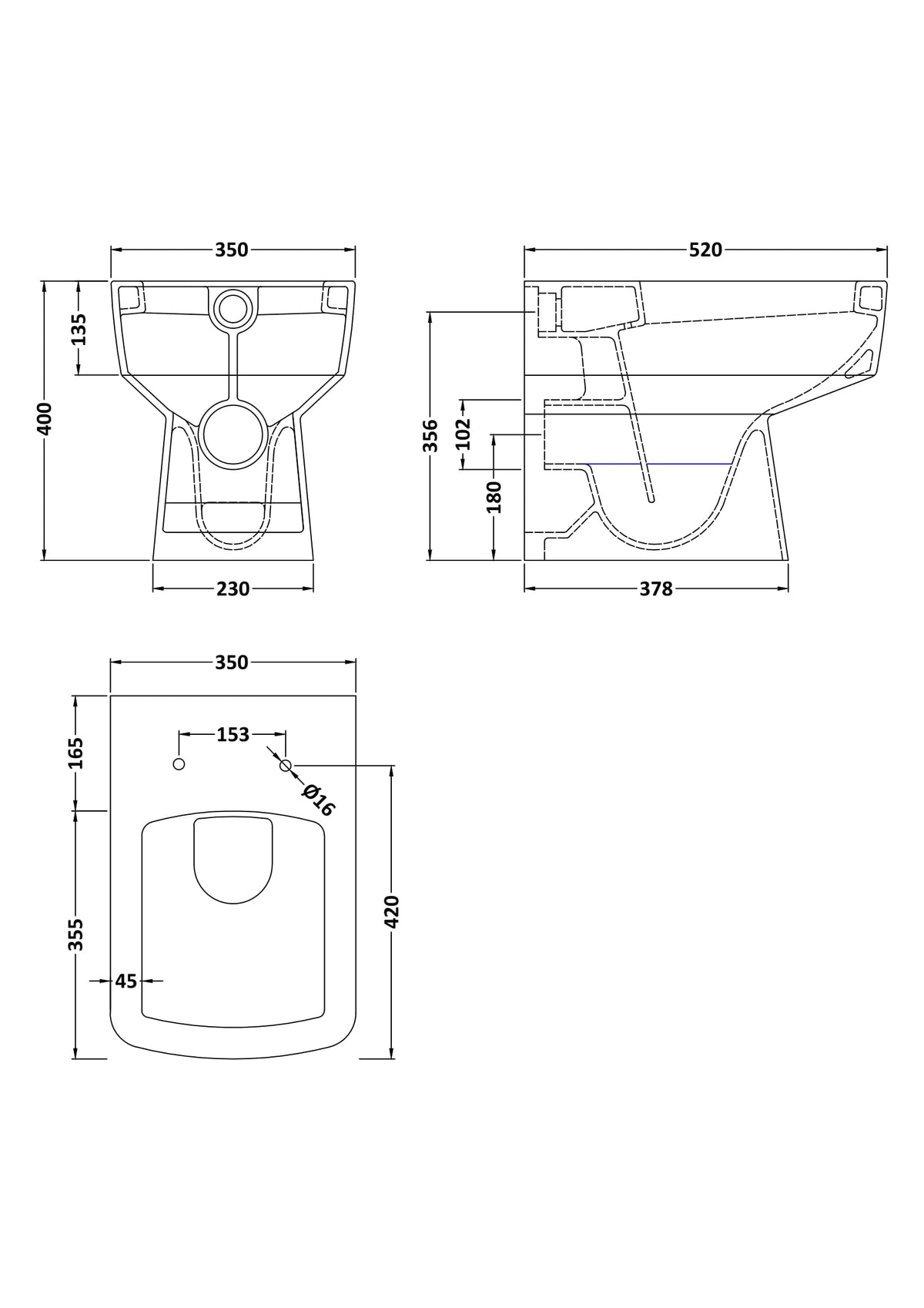 Back to Wall Pan