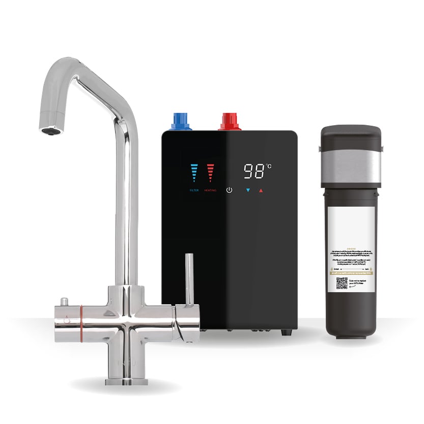 Brewmaster Chrome 4-1 square tap with digital tank