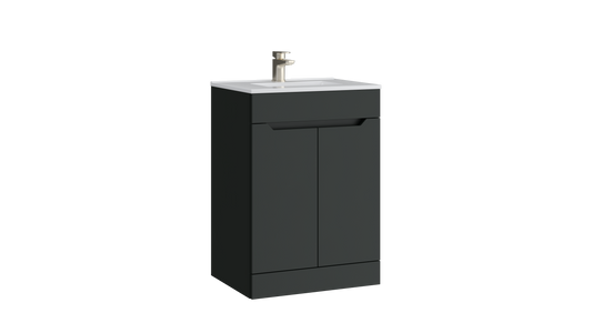 Urban 500mm 2 Door Floor Standing Unit Matt Anthracite