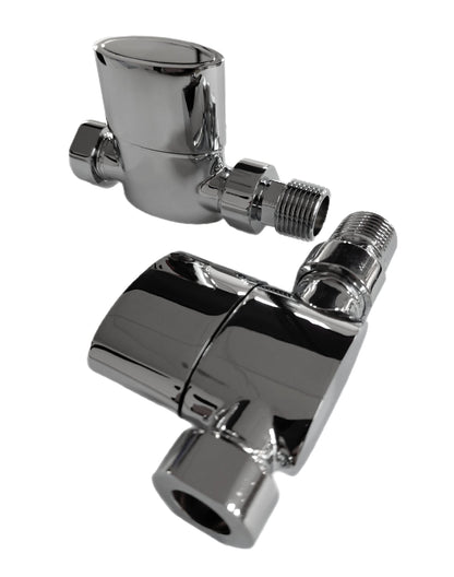 Aspen Radiator Valve Straight 15mm (Pair)
