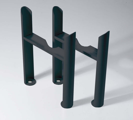 3 column Insertable Feet (pair) Anthracite