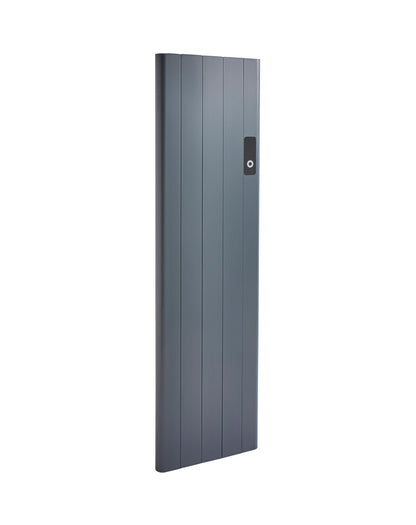Capri Electric Aluminium Panel Heater 1500W Vertical 1600 x 453mm - Anthracite