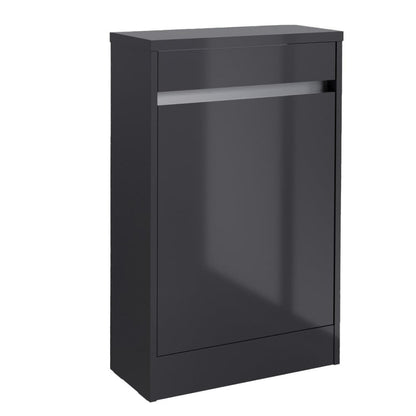 City WC Unit Storm Grey Gloss