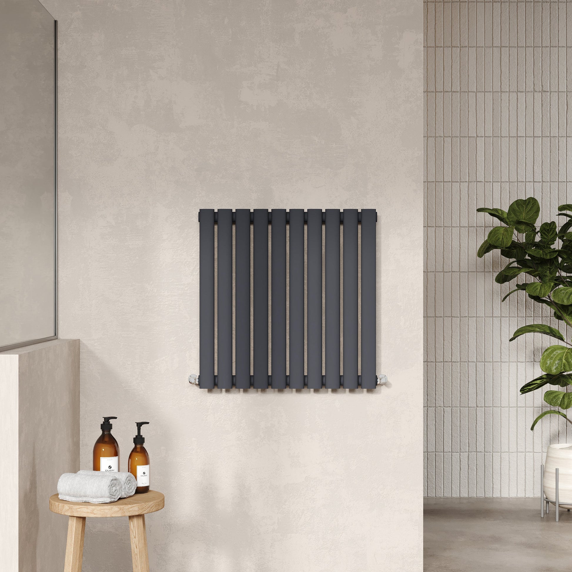 Horizontal Single Panel Radiator 600 x 586mm