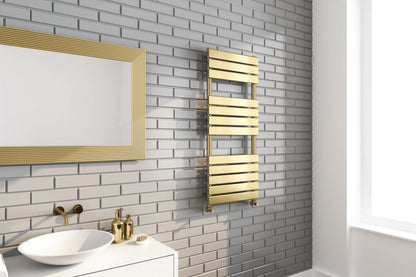 Malibu 1200 x 500 Rail Brushed Brass
