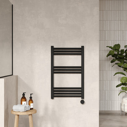 Electric Round Towel Rail 800x500