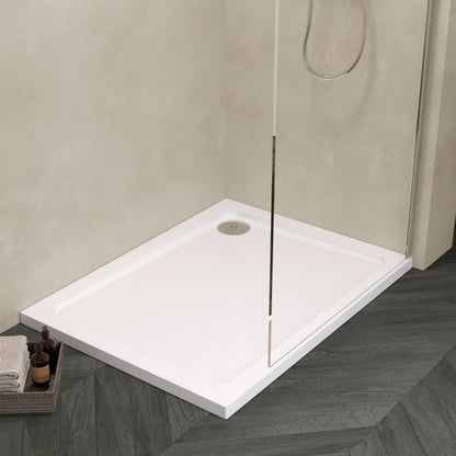 Rectangular Slimline Shower Tray 1000 x 760mm