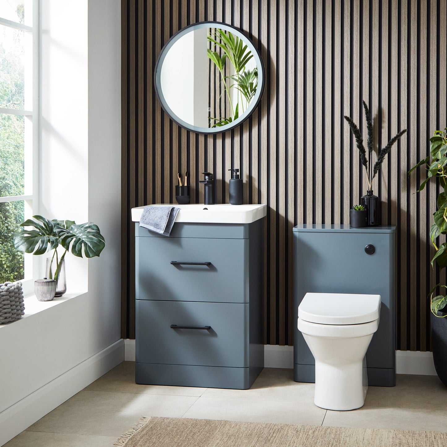 Options 24 500mm 2 Door Unit Cool Grey