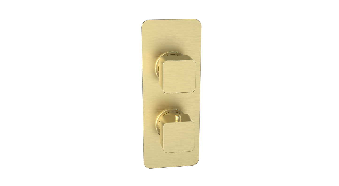 Kolt Concealed Shower Valve (Single Outlet) Brushed Brass