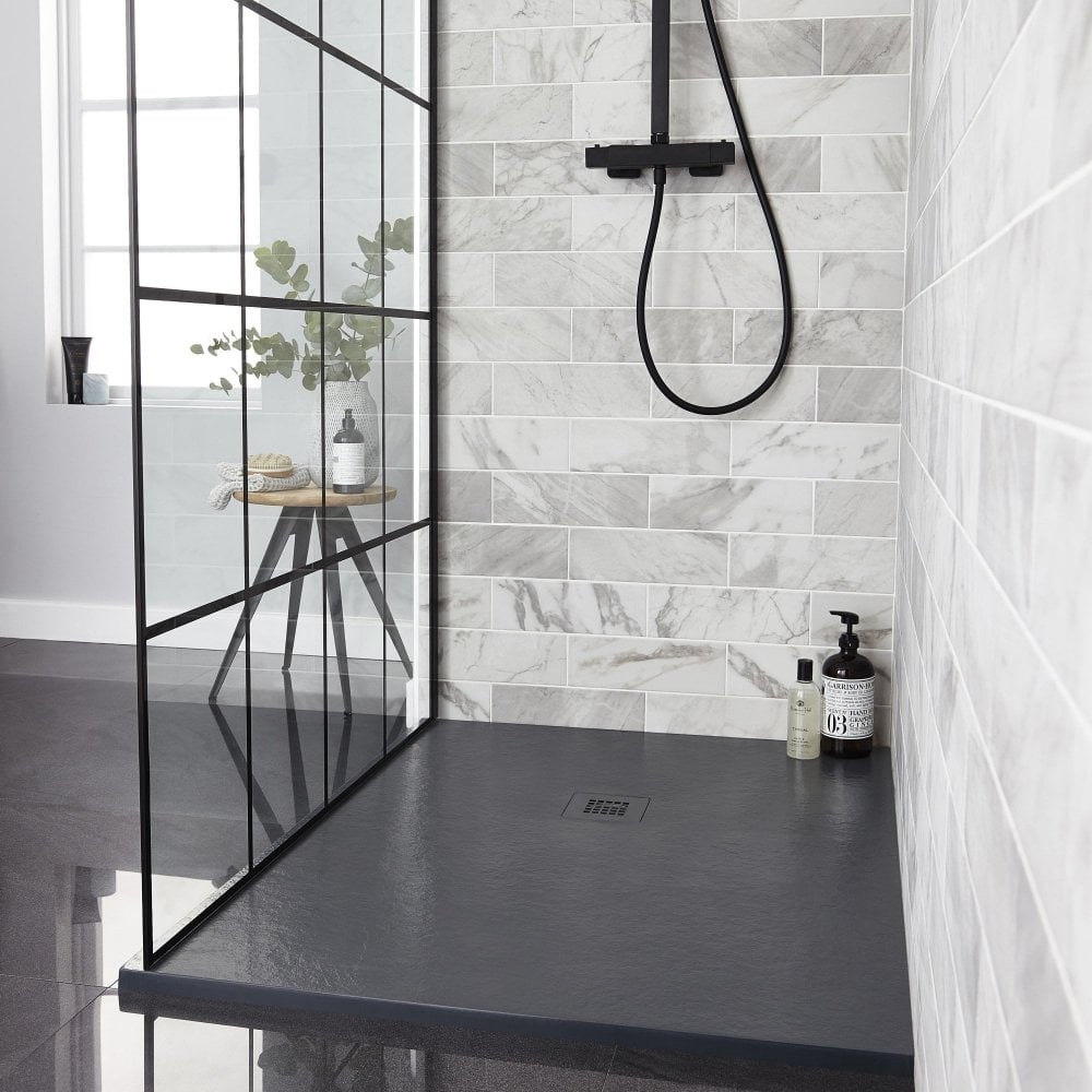 Stone Rectangle Tray - 1200x700mm Graphite
