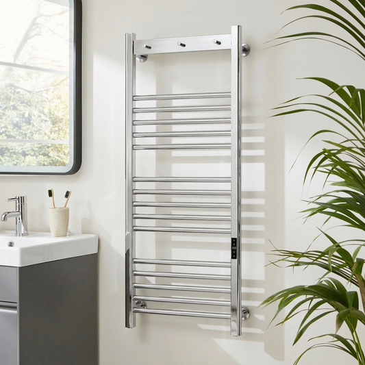 Toro Smart Dry Electric Towel Rail 1200 x 500mm - Chrome