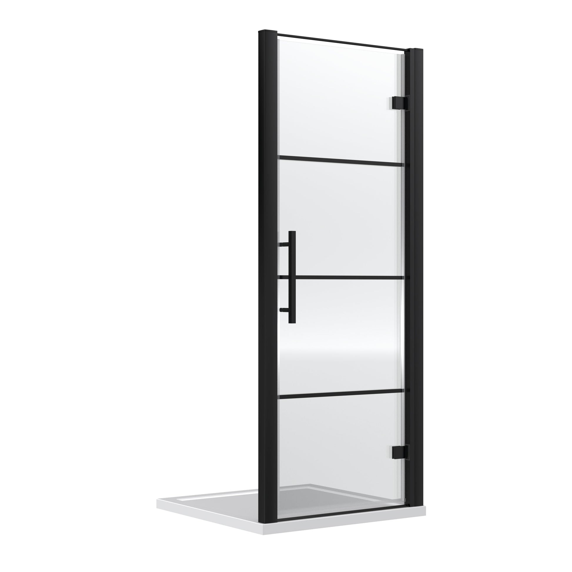Apex 900mm Hinged Shower Door 8mm Glass