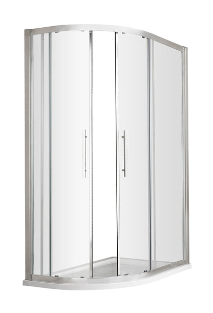 Apex 1000 x 800mm Offset Quadrant Enclosure