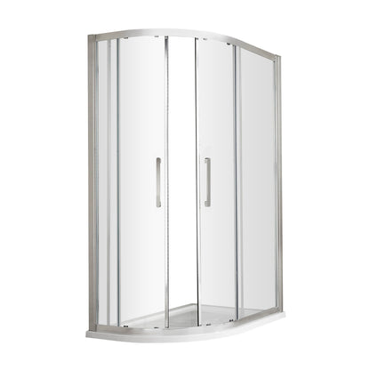 Hudson Reed Apex 1000 x 800mm Offset Quadrant Enclosure