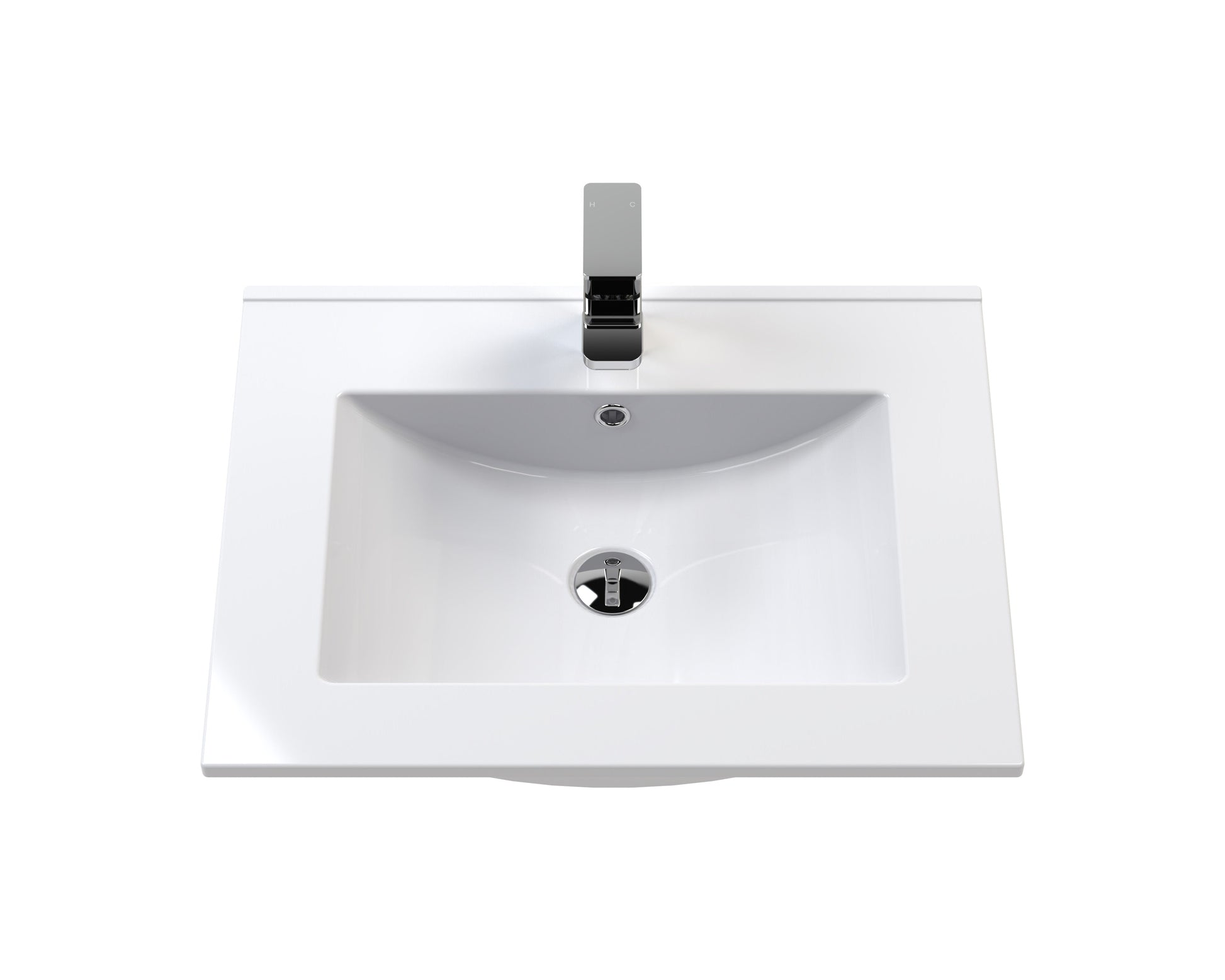 Lille 600mm Wall Hung Single Drawer Vanity with Basin - 1 Tap Hole