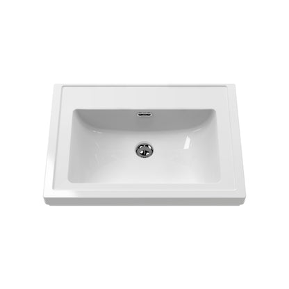 Hudson Reed Bexley 800mm Cool Grey 1 Drawer Floor Standing Vanity & Basin