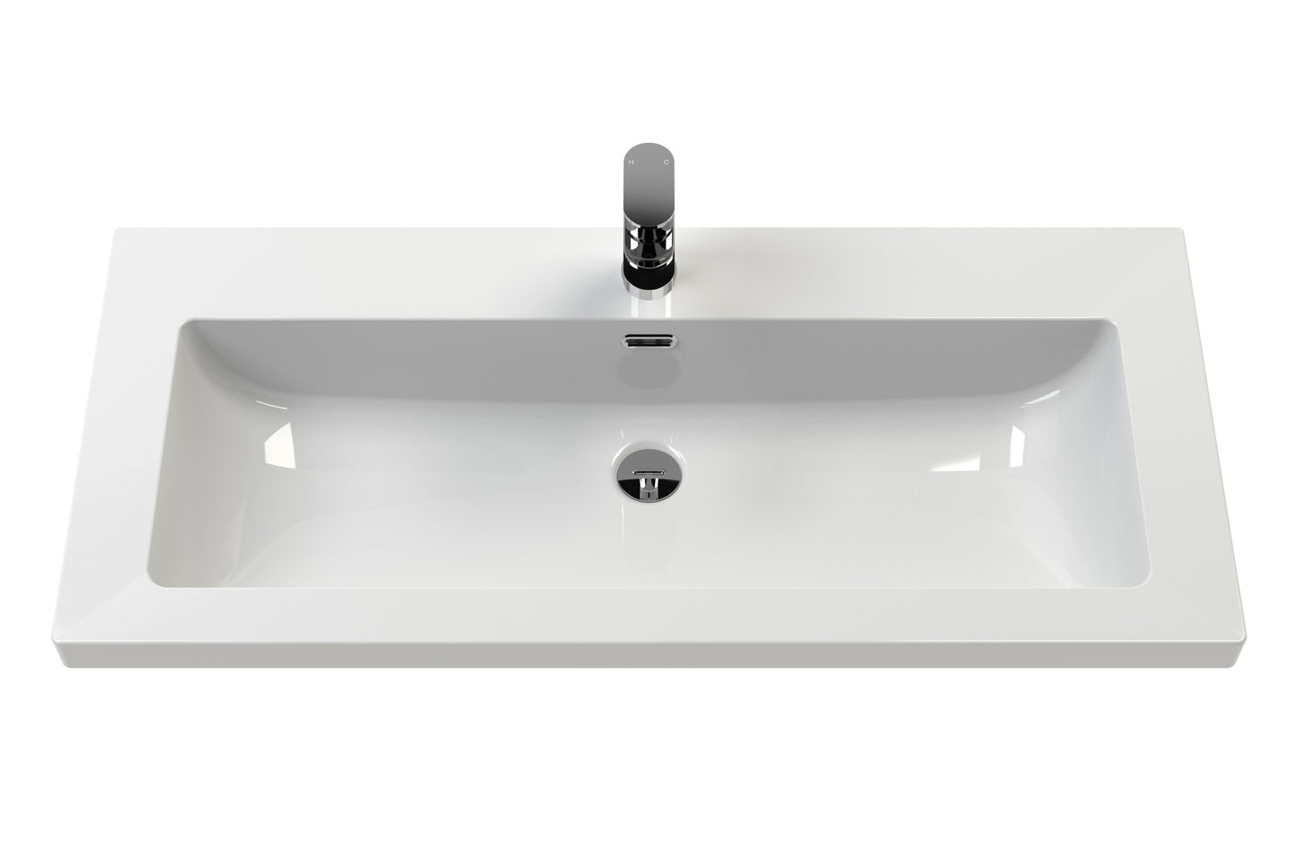 Hudson Reed Old London 1030mm Timeless Sand 2-Door Basin Unit with Fireclay Basin