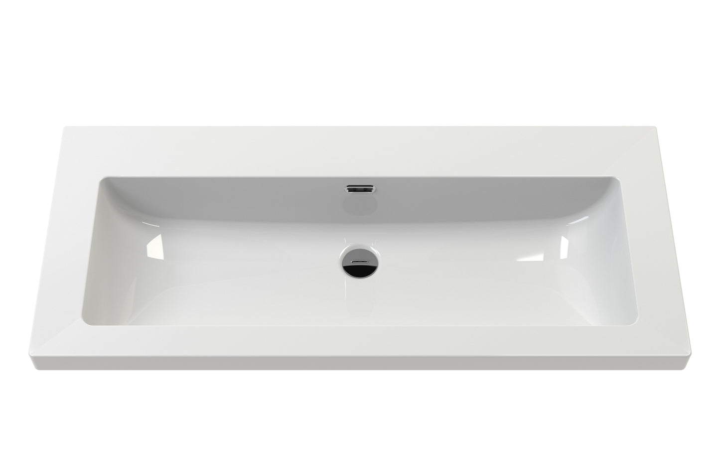 Lille 800mm Wall Hung 2-Drawer Vanity with Basin - 0 Tap Hole