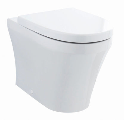 Hudson Reed Luna 350mm Wide Back To Wall Toilet Pan Including Seat