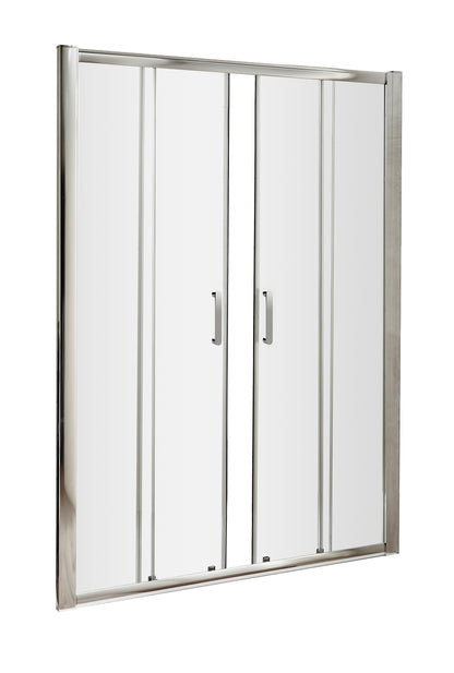 Hudson Reed Pacific 1700mm Double Sliding Door 6mm Glass Shower Enclosure