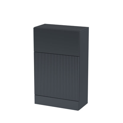 Fluted 500mm Floor Standing WC Unit