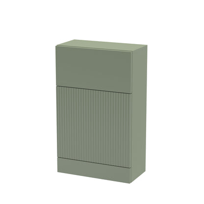 Fluted 500mm Floor Standing WC Unit