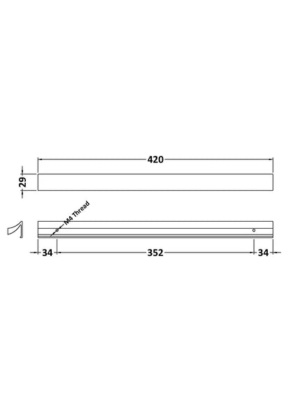 Handles Handle 420mm Centres