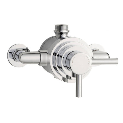 Tec Dual Exposed Thermostatic Shower Valve