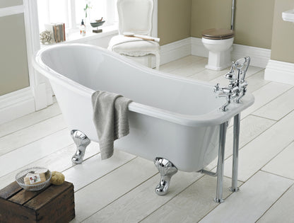 Hudson Reed 1500mm Freestanding Bath With Deacon Legs
