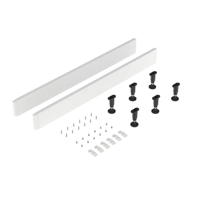 Hudson Reed 1000mm Leg Set & Plinth Kit With 2 Plinths