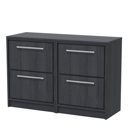 Hudson Reed Lille 605mm Floor Standing 4-Drawer Vanity Unit With Worktop