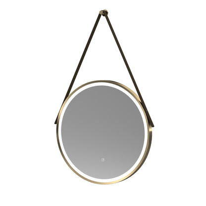 Salana 600mm Round Touch Sensor Illuminated Mirror