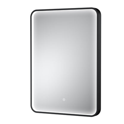 Pictor Black Inset Frame LED Mirror - 700 x 500mm