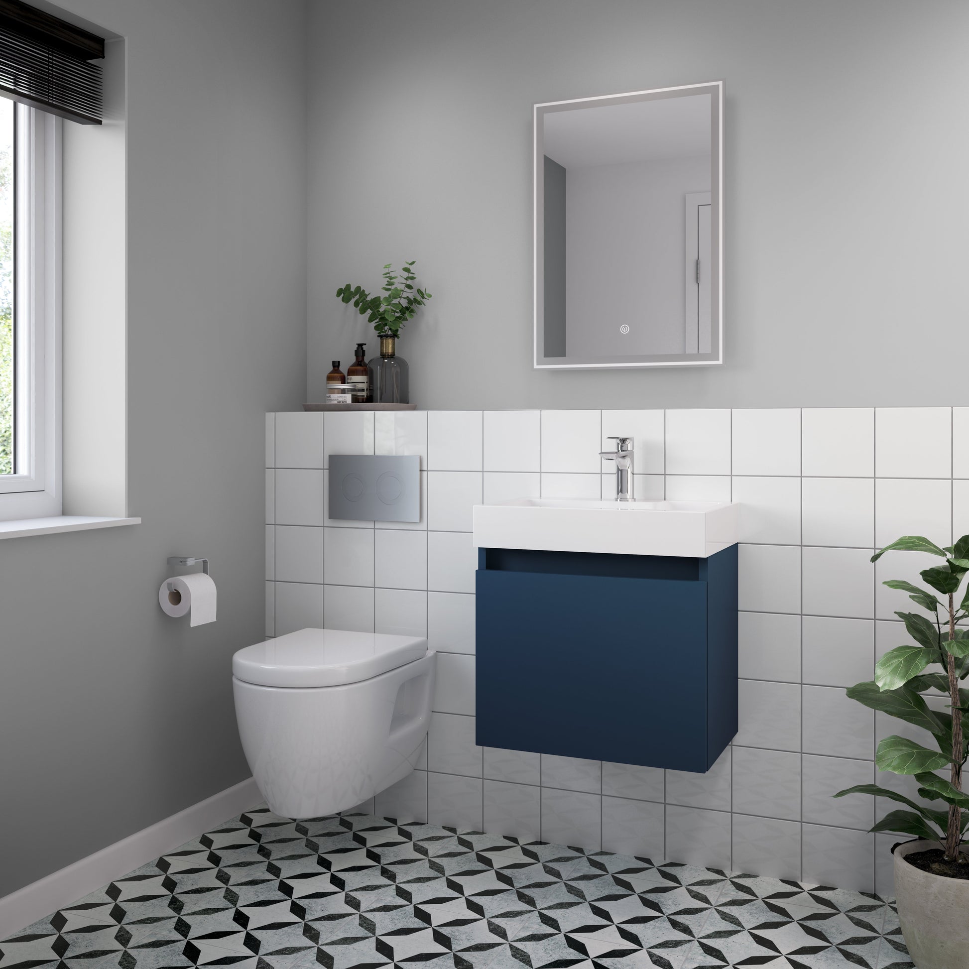 Lyra 700mm x 500mm LED Mirror
