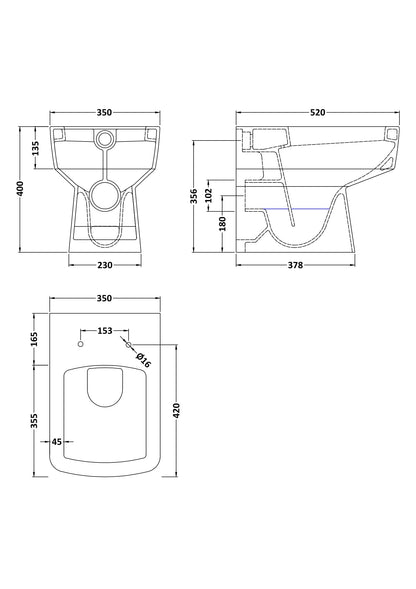 Back to Wall Pan