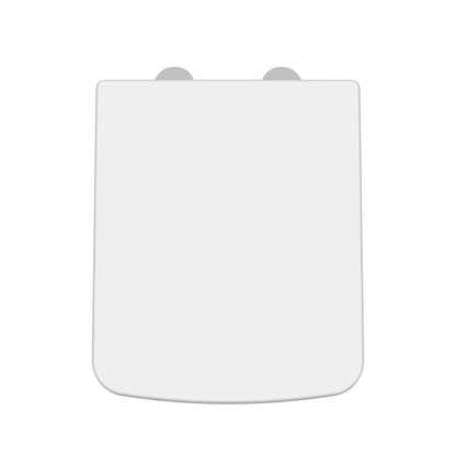 Toilet Seats Luxury Square Top Fix Soft Close Toilet Seat
