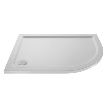 Slip Resistant Offset Quadrant Slimline Shower Tray Right Hand 900 x 760mm