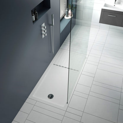 Rectangular Walk-In Slimline Shower Tray 1600 x 800mm