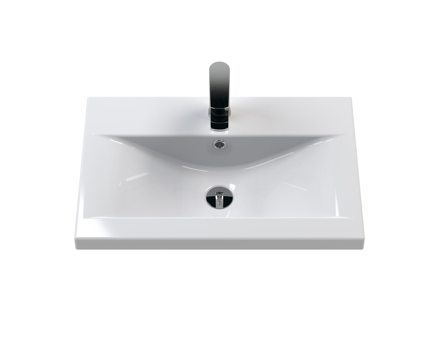 Hudson Reed Urban 600mm Floor Standing 2 Door Vanity Unit With Basin