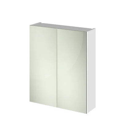 Fusion Fitted Wall Hung 2 Door Mirror Unit (50/50) 600mm