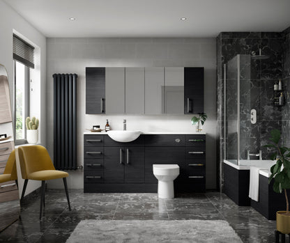 Fusion Fitted Floor Standing WC Unit Compact 600mm