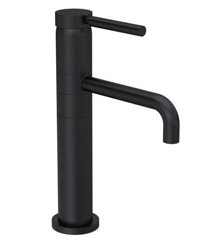 Tec Single Lever High Rise Mixer Matt Black
