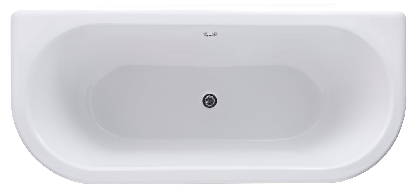 Hudson Reed Leg 1700mm Freestanding Bath With Waste And Legs