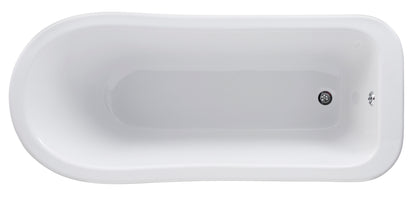 Hudson Reed 1500mm Freestanding Bath With Pride Legs