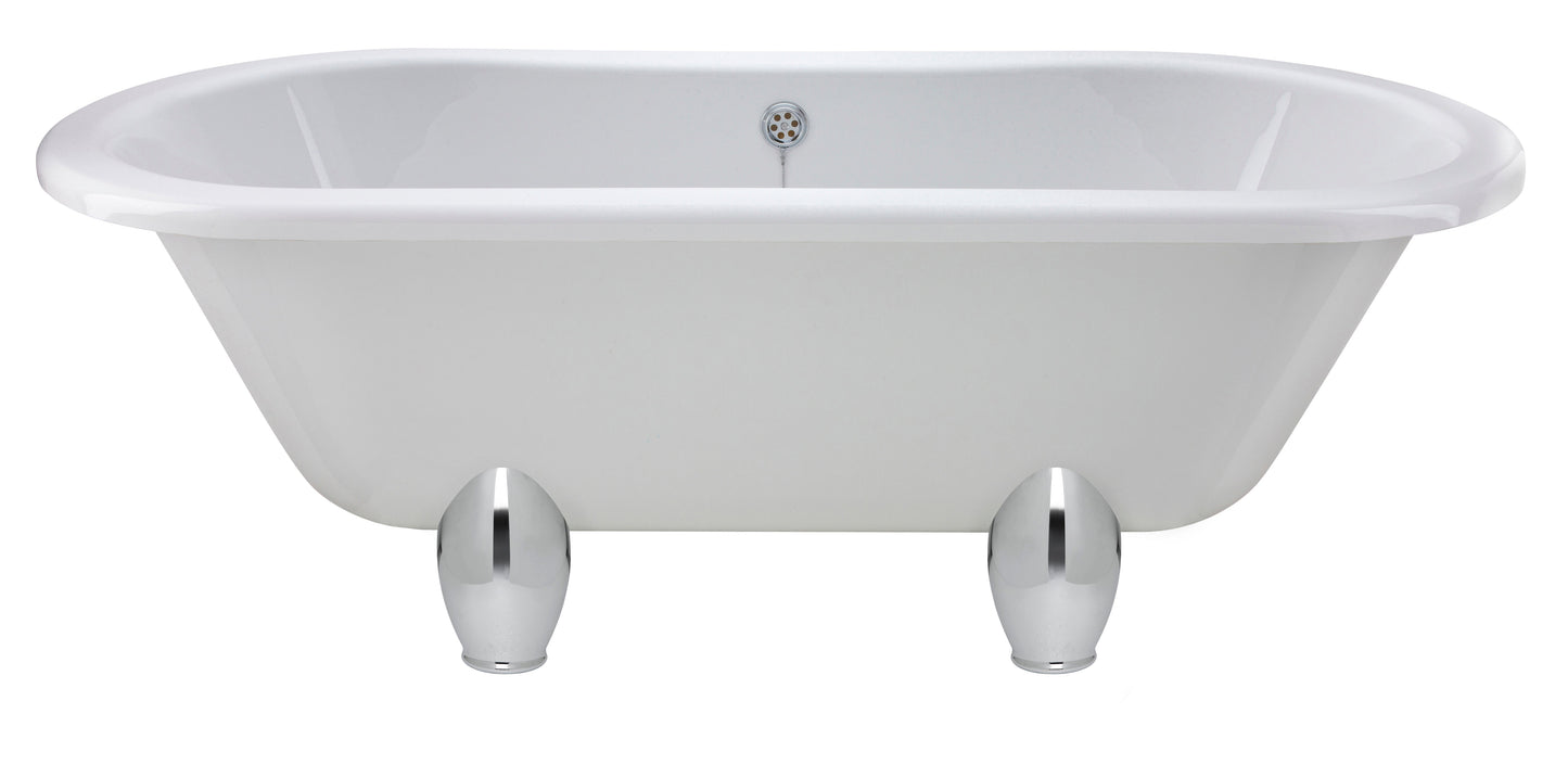Hudson Reed 1690mm Freestanding Bath With Deacon Legs