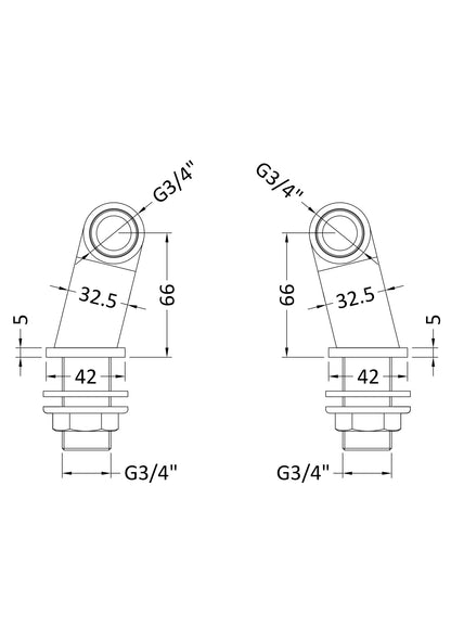Wastes & Extras Inlet Leg