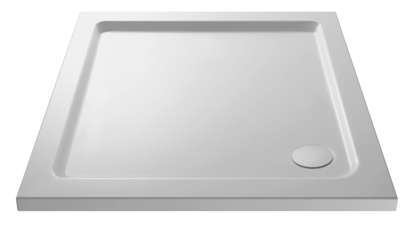 Square Slimline Shower Tray 1000 x 1000mm