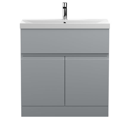 Hudson Reed Urban 800mm Floor Standing 2 Door Vanity Unit with Basin